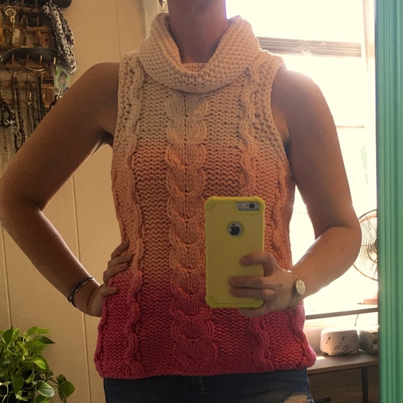 Free People Sanctuary CableKnit Sleeveless Sweater - Picture 4 of 13